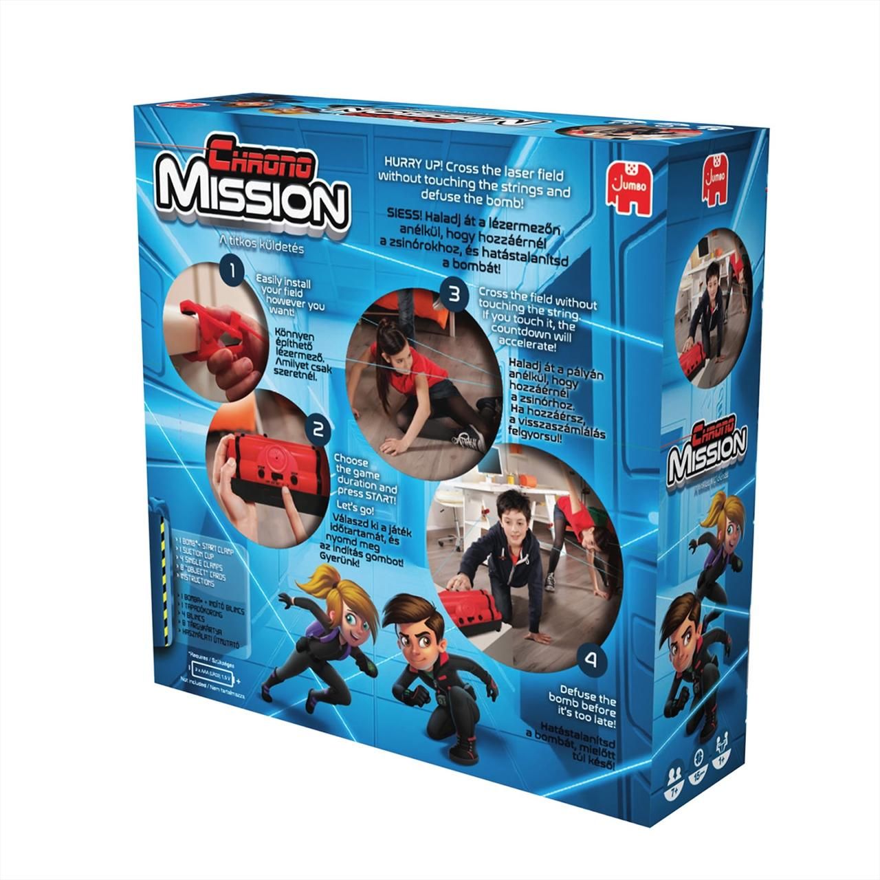 Chrono Mission A titkos küldetés társasjáték