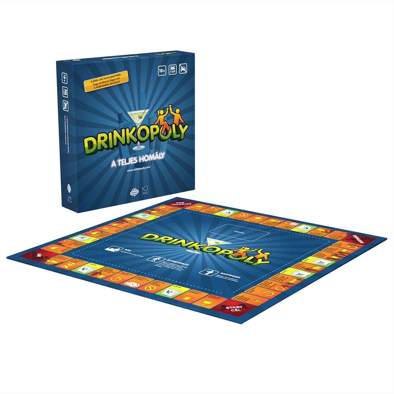 Drinkopoly társasjáték