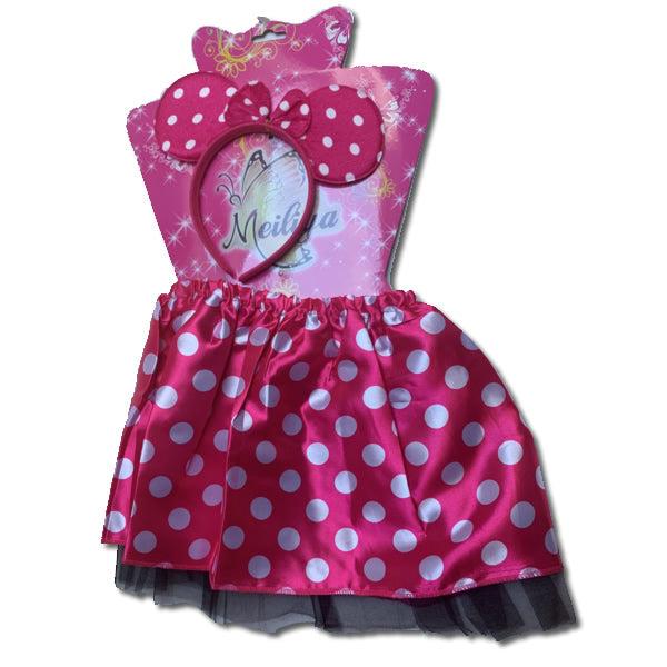 Egérke szett rózsaszín 3-8 éveseknek