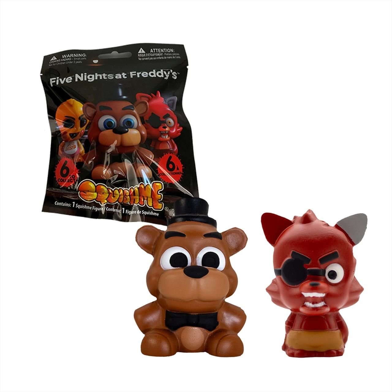 Five Nights at Freddy's SquishMe figura meglepetés tasakban