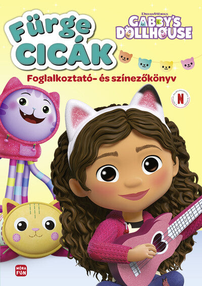 Fürge cicák Foglalkoztató- és színezőkönyv