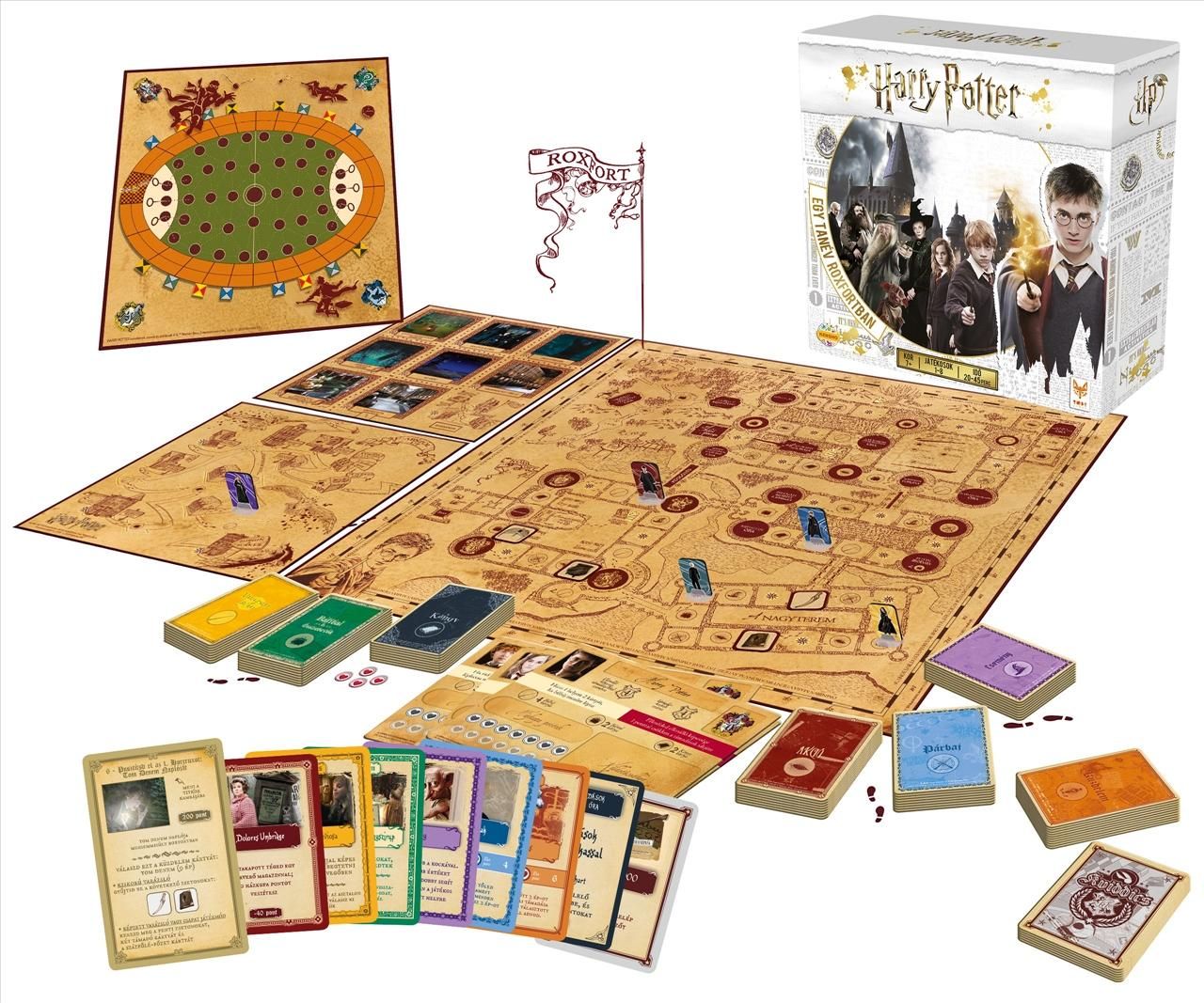 Harry Potter Egy tanév Roxfortban társasjáték