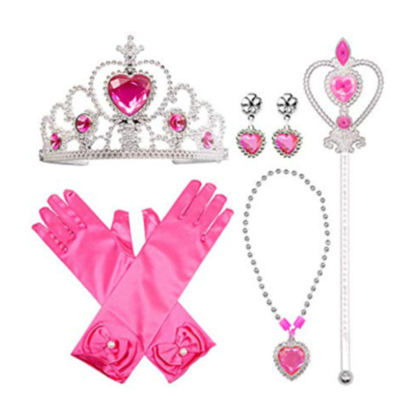 Hercegnő szett pink 3-8 éveseknek