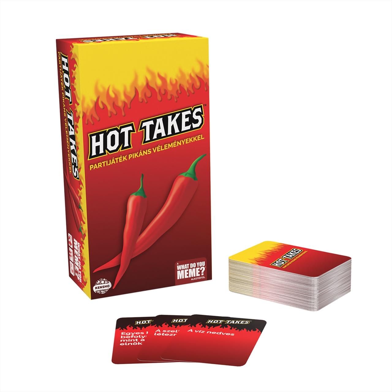 Hot Takes partijáték pikáns véleményekkel