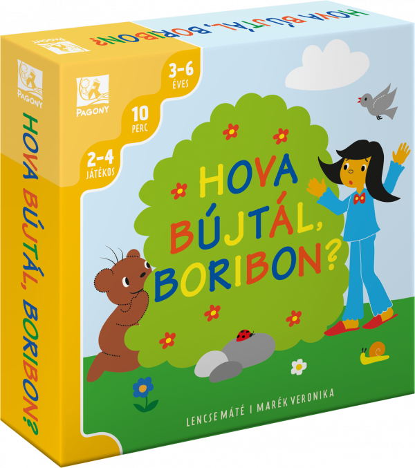 Hova bújtál Boribon? Társasjáték