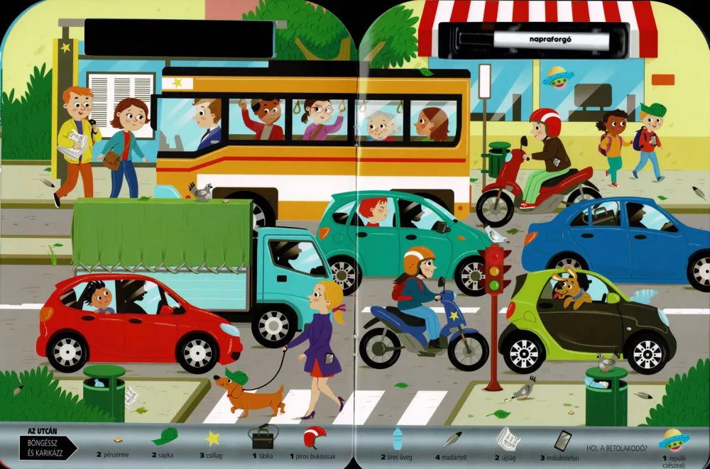 Böngéssz és karikázz! Közlekedés