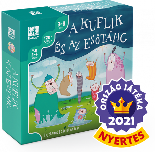 A Kuflik és az esőtánc társasjáték