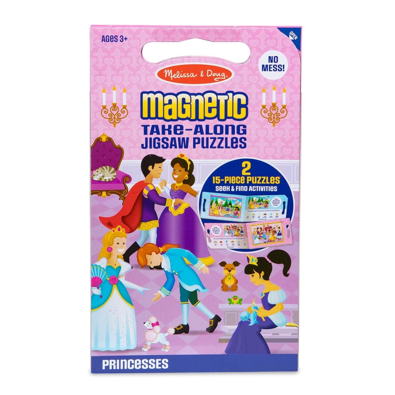M&D Mágneses puzzle Hercegnők