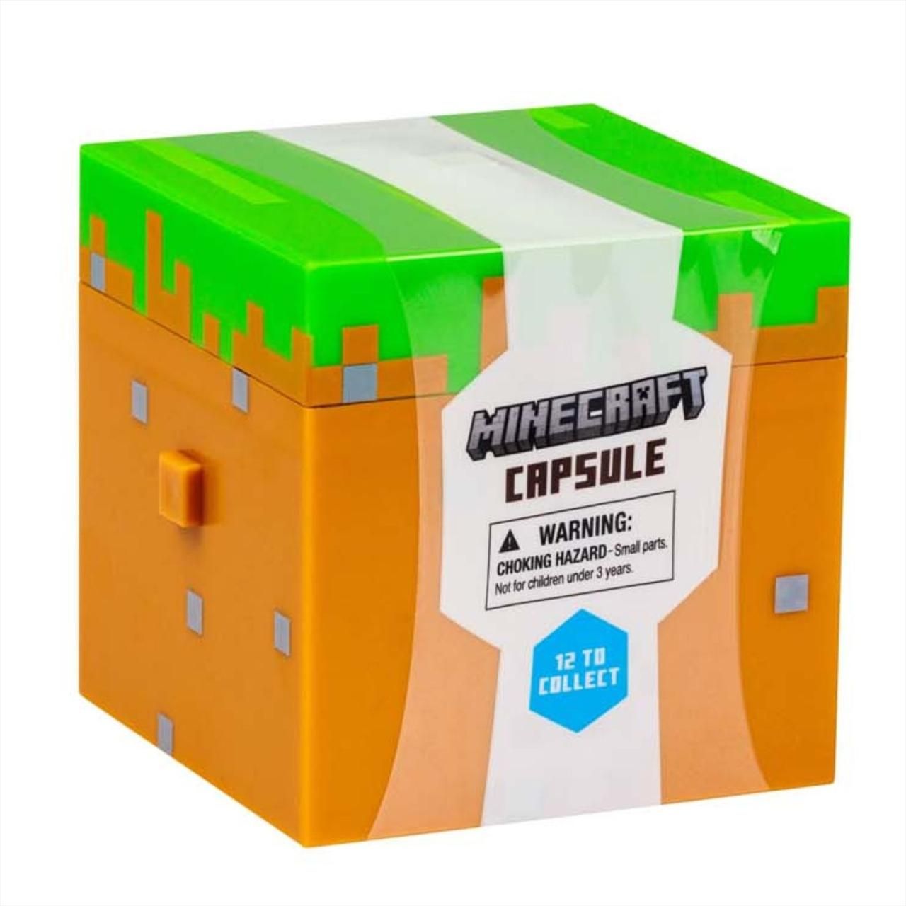 Minecraft meglepetés kapszula figurákkal