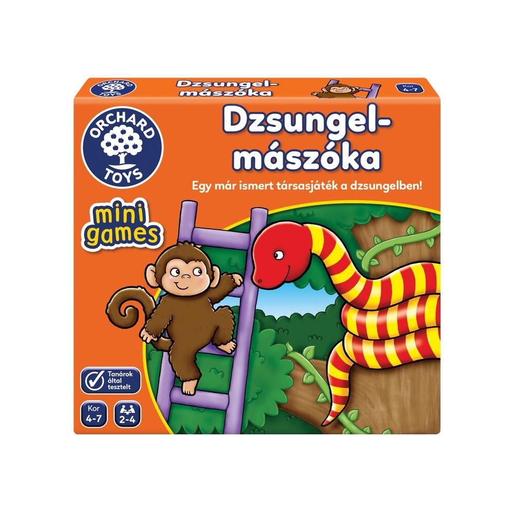 Dzsungelmászóka mini társasjáték