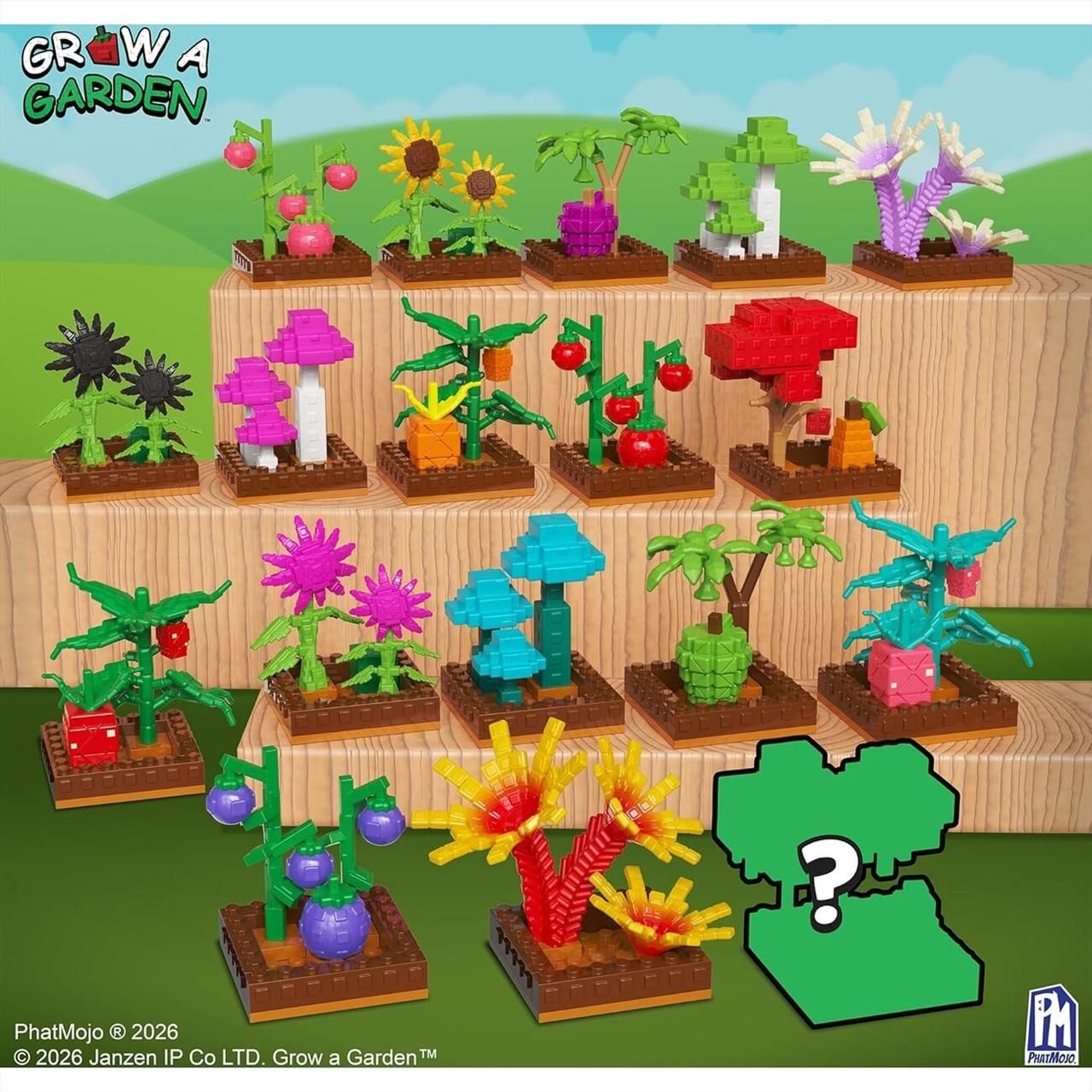 Phatmojo Grow a Garden minifigura DLC kóddal