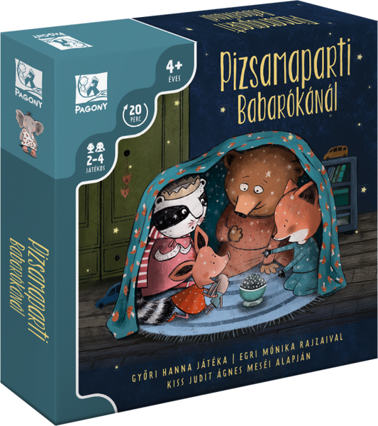 Pizsamaparti Babarókánál társasjáték