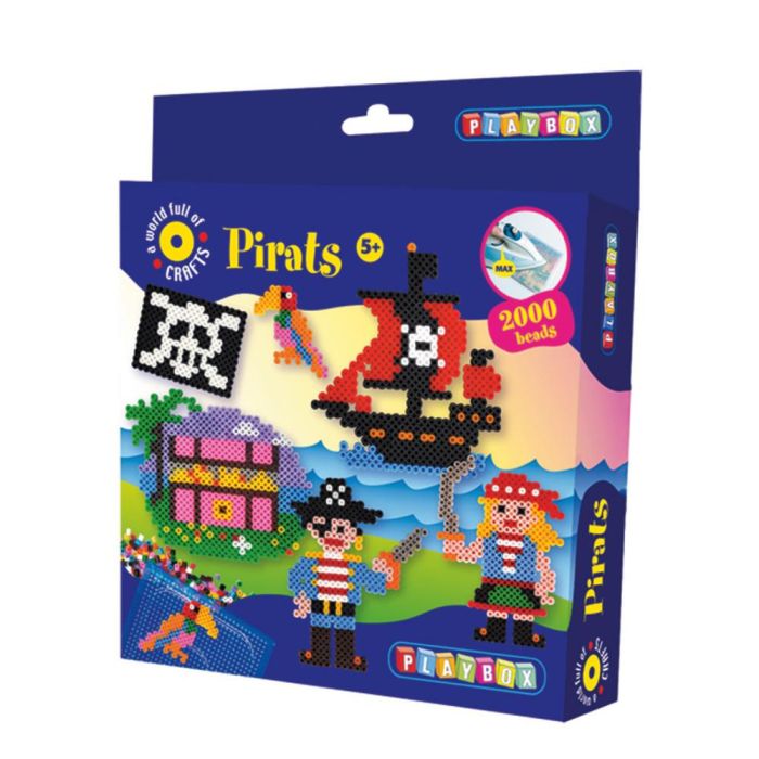 Playbox Gyöngykép figurák, 2000 db-os - többféle
