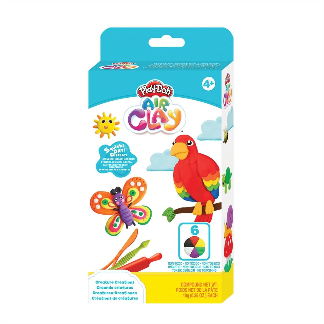 Play-Doh Air Clay levegőre száradó gyurma - Állatok és rovarok