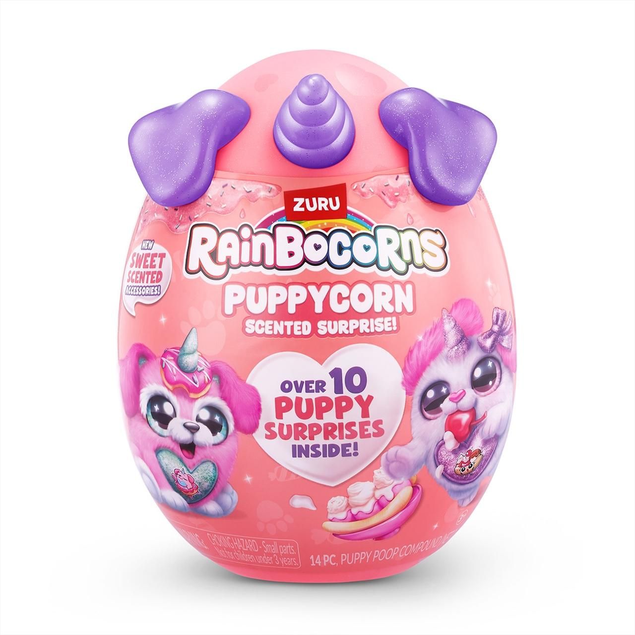 Rainbocorns Pocket Puppycorn meglepetés illatos kutyus plüss