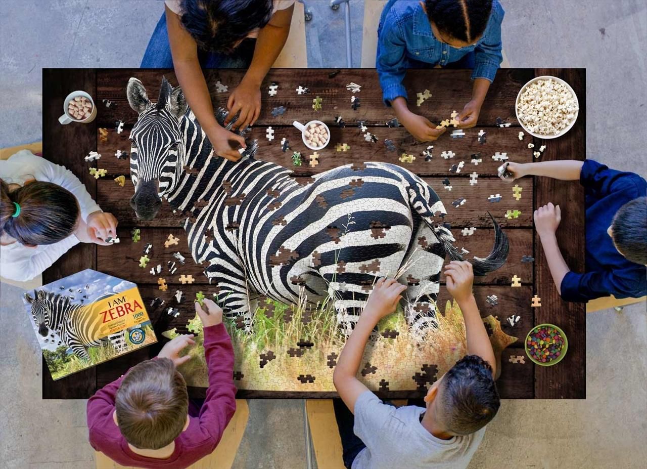 Wow puzzle Zebra 1000 db-os
